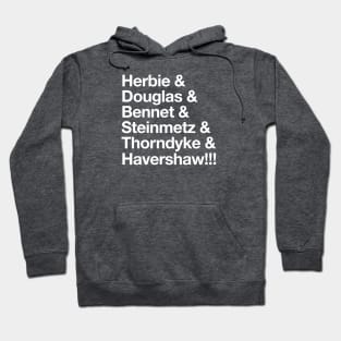 Herbie - Original “&” List (White on Black) Hoodie